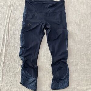 Pearl Izumi Studio Cycling Tights Casual Yoga Athletic Pants Women's Small Blue